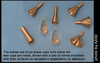 Briolette Caps